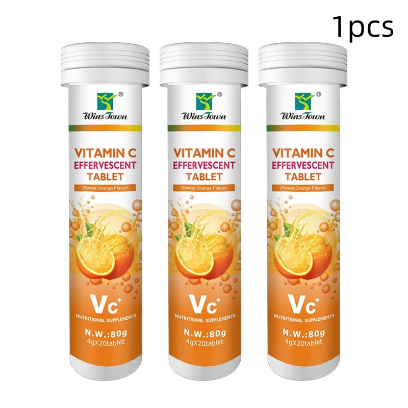 Effervescent Tablet Calcium Iron Zinc Supplements